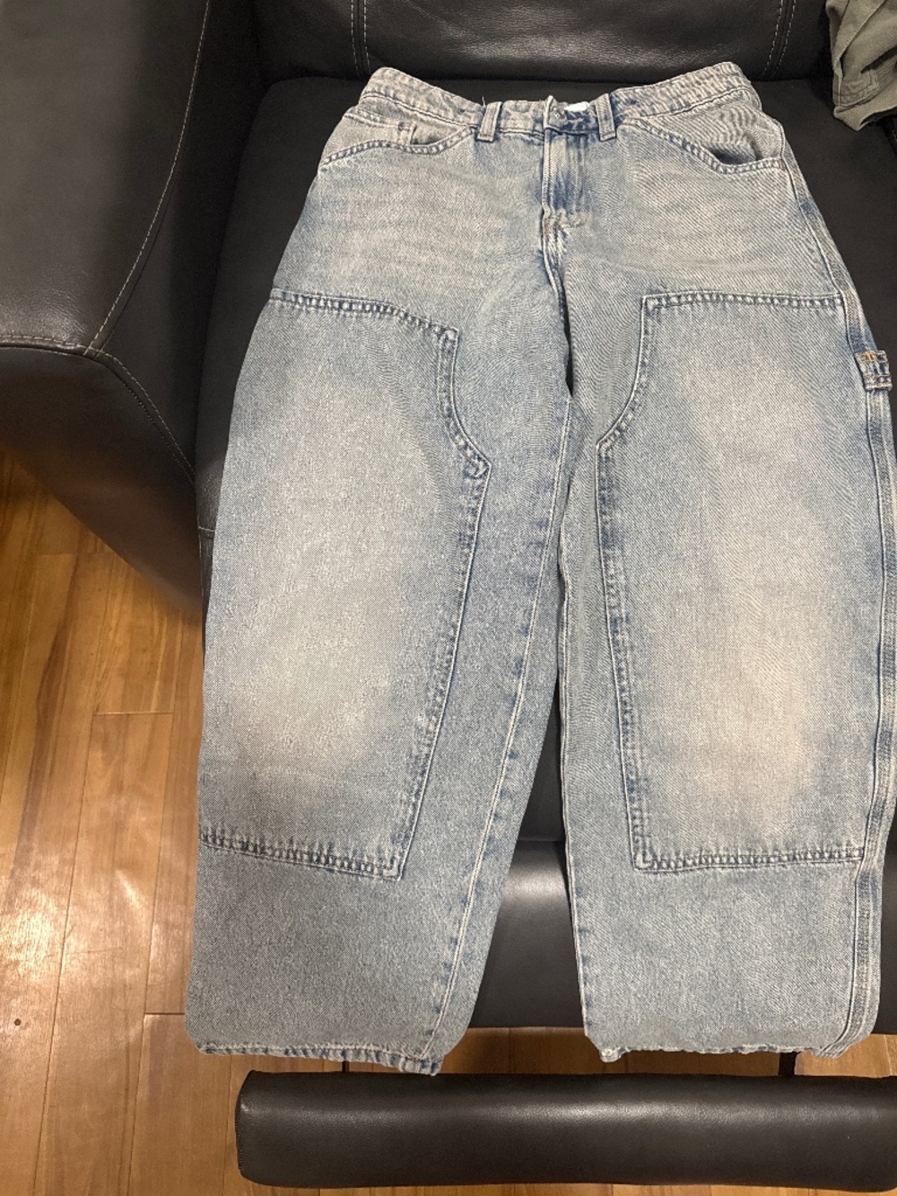 H&M Kids light wash carpenter jeans